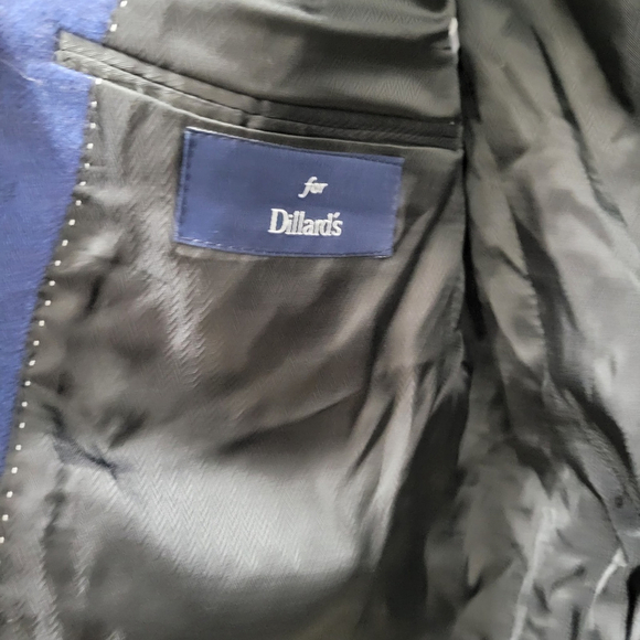 Hart Schaffner Marx Shawn Darst Wool Cashmere Blend Sport Coat Jacket Size 40S - Picture 9 of 10